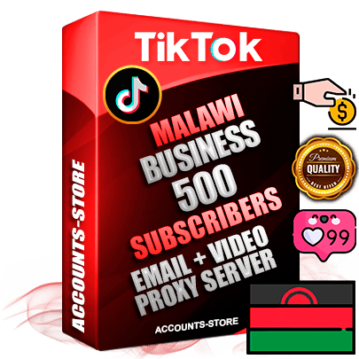 Professional Malawian PREMIUM TikTok accounts of manual registration and farming for the FINANCE & BUSINESS niche with high trust history profile photos and videos — fully themed and optimized for FINANCE & BUSINESS advertising and promotion — 500 niche-related live active subscribers 2018–2022 registration years Verified Email (included) + Cookie JSON for secure import and login to the account + User Agent + high-quality content filling (profile photo banner and videos). Fully ready for targeted campaigns and ad launches from any country. Perfectly holds ads without bans. Ideal for any earning schemes affiliate promotions and marketing projects. Quality unlimited IPv4 proxy server included. Professional Malawian PREMIUM TikTok accounts of manual registration and farming for the FINANCE & BUSINESS niche with high trust history profile photos and videos — fully themed and optimized for FINANCE & BUSINESS advertising and promotion — 500 niche-related live active subscribers 2018–2022 registration years Verified Email (included) + Cookie JSON for secure import and login to the account + User Agent + high-quality content filling (profile photo banner and videos). Fully ready for targeted campaigns and ad launches from any country. Perfectly holds ads without bans. Ideal for any earning schemes affiliate promotions and marketing projects. Quality unlimited IPv4 proxy server included.