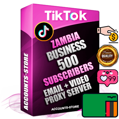 Professional Zambian PREMIUM TikTok accounts of manual registration and farming for the FINANCE & BUSINESS niche with high trust history profile photos and videos — fully themed and optimized for FINANCE & BUSINESS advertising and promotion — 500 niche-related live active subscribers 2018–2022 registration years Verified Email (included) + Cookie JSON for secure import and login to the account + User Agent + high-quality content filling (profile photo banner and videos). Fully ready for targeted campaigns and ad launches from any country. Perfectly holds ads without bans. Ideal for any earning schemes affiliate promotions and marketing projects. Quality unlimited IPv4 proxy server included. Professional Zambian PREMIUM TikTok accounts of manual registration and farming for the FINANCE & BUSINESS niche with high trust history profile photos and videos — fully themed and optimized for FINANCE & BUSINESS advertising and promotion — 500 niche-related live active subscribers 2018–2022 registration years Verified Email (included) + Cookie JSON for secure import and login to the account + User Agent + high-quality content filling (profile photo banner and videos). Fully ready for targeted campaigns and ad launches from any country. Perfectly holds ads without bans. Ideal for any earning schemes affiliate promotions and marketing projects. Quality unlimited IPv4 proxy server included.