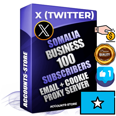 Professional Somali PREMIUM X (Twitter) accounts of manual registration and farming for the FINANCE & BUSINESS niche with high trust history photos and tweets — fully themed and optimized for FINANCE & BUSINESS advertising and promotion — 100 niche-related live active followers 2009–2014 registration year Verified Email (Included) + Cookie JSON for secure import and login to the account + User Agent + High-quality filling (Photo Header Posts). Fully ready for targeted campaigns and ad launches from any country. Perfectly hold ads without bans. Ideal for any earning schemes affiliate promotions and marketing projects. Quality unlimited IPv4 proxy server included.