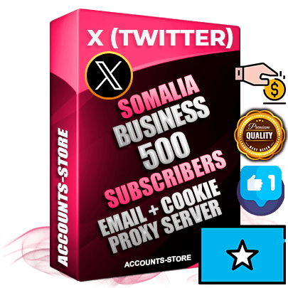 Professional Somali PREMIUM X (Twitter) accounts of manual registration and farming for the FINANCE & BUSINESS niche with high trust history photos and tweets — fully themed and optimized for FINANCE & BUSINESS advertising and promotion — 500 niche-related live active followers 2009–2014 registration year Verified Email (Included) + Cookie JSON for secure import and login to the account + User Agent + High-quality filling (Photo Header Posts). Fully ready for targeted campaigns and ad launches from any country. Perfectly hold ads without bans. Ideal for any earning schemes affiliate promotions and marketing projects. Quality unlimited IPv4 proxy server included.