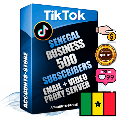Professional Senegalese PREMIUM TikTok accounts of manual registration and farming for the FINANCE & BUSINESS niche with high trust history profile photos and videos — fully themed and optimized for FINANCE & BUSINESS advertising and promotion — 500 niche-related live active subscribers 2018–2022 registration years Verified Email (included) + Cookie JSON for secure import and login to the account + User Agent + high-quality content filling (profile photo banner and videos). Fully ready for targeted campaigns and ad launches from any country. Perfectly holds ads without bans. Ideal for any earning schemes affiliate promotions and marketing projects. Quality unlimited IPv4 proxy server included. Professional Senegalese PREMIUM TikTok accounts of manual registration and farming for the FINANCE & BUSINESS niche with high trust history profile photos and videos — fully themed and optimized for FINANCE & BUSINESS advertising and promotion — 500 niche-related live active subscribers 2018–2022 registration years Verified Email (included) + Cookie JSON for secure import and login to the account + User Agent + high-quality content filling (profile photo banner and videos). Fully ready for targeted campaigns and ad launches from any country. Perfectly holds ads without bans. Ideal for any earning schemes affiliate promotions and marketing projects. Quality unlimited IPv4 proxy server included.