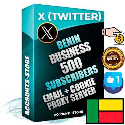 Professional Beninese PREMIUM X (Twitter) accounts of manual registration and farming for the FINANCE & BUSINESS niche with high trust history photos and tweets — fully themed and optimized for FINANCE & BUSINESS advertising and promotion — 500 niche-related live active followers 2009–2014 registration year Verified Email (Included) + Cookie JSON for secure import and login to the account + User Agent + High-quality filling (Photo Header Posts). Fully ready for targeted campaigns and ad launches from any country. Perfectly hold ads without bans. Ideal for any earning schemes affiliate promotions and marketing projects. Quality unlimited IPv4 proxy server included. Professional Beninese PREMIUM X (Twitter) accounts of manual registration and farming for the FINANCE & BUSINESS niche with high trust history photos and tweets — fully themed and optimized for FINANCE & BUSINESS advertising and promotion — 500 niche-related live active followers 2009–2014 registration year Verified Email (Included) + Cookie JSON for secure import and login to the account + User Agent + High-quality filling (Photo Header Posts). Fully ready for targeted campaigns and ad launches from any country. Perfectly hold ads without bans. Ideal for any earning schemes affiliate promotions and marketing projects. Quality unlimited IPv4 proxy server included.