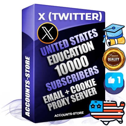 Professional American PREMIUM X (Twitter) accounts of manual registration and farming for the EDUCATION niche with high trust history photos and tweets — fully themed and optimized for EDUCATION advertising and promotion — 10000 niche-related live active followers 2009–2014 registration year Verified Email (Included) + Cookie JSON for secure import and login to the account + User Agent + High-quality filling (Photo Header Posts). Fully ready for targeted campaigns and ad launches from any country. Perfectly hold ads without bans. Ideal for any earning schemes affiliate promotions and marketing projects. Quality unlimited IPv4 proxy server included.