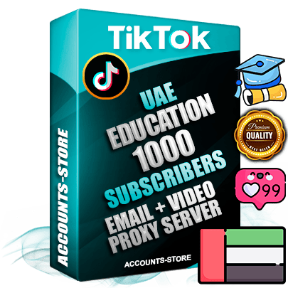 Professional UAE PREMIUM TikTok accounts of manual registration and farming for the EDUCATION niche with high trust history profile photos and videos — fully themed and optimized for EDUCATION advertising and promotion — 1000 niche-related live active subscribers 2018–2022 registration years Verified Email (included) + Cookie JSON for secure import and login to the account + User Agent + high-quality content filling (profile photo banner and videos). Fully ready for targeted campaigns and ad launches from any country. Perfectly holds ads without bans. Ideal for any earning schemes affiliate promotions and marketing projects. Quality unlimited IPv4 proxy server included. Professional UAE PREMIUM TikTok accounts of manual registration and farming for the EDUCATION niche with high trust history profile photos and videos — fully themed and optimized for EDUCATION advertising and promotion — 1000 niche-related live active subscribers 2018–2022 registration years Verified Email (included) + Cookie JSON for secure import and login to the account + User Agent + high-quality content filling (profile photo banner and videos). Fully ready for targeted campaigns and ad launches from any country. Perfectly holds ads without bans. Ideal for any earning schemes affiliate promotions and marketing projects. Quality unlimited IPv4 proxy server included.