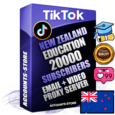 Professional New Zealand PREMIUM TikTok accounts of manual registration and farming for the EDUCATION niche with high trust history profile photos and videos — fully themed and optimized for EDUCATION advertising and promotion — 20000 niche-related live active subscribers 2018–2022 registration years Verified Email (included) + Cookie JSON for secure import and login to the account + User Agent + high-quality content filling (profile photo banner and videos). Fully ready for targeted campaigns and ad launches from any country. Perfectly holds ads without bans. Ideal for any earning schemes affiliate promotions and marketing projects. Quality unlimited IPv4 proxy server included. Professional New Zealand PREMIUM TikTok accounts of manual registration and farming for the EDUCATION niche with high trust history profile photos and videos — fully themed and optimized for EDUCATION advertising and promotion — 20000 niche-related live active subscribers 2018–2022 registration years Verified Email (included) + Cookie JSON for secure import and login to the account + User Agent + high-quality content filling (profile photo banner and videos). Fully ready for targeted campaigns and ad launches from any country. Perfectly holds ads without bans. Ideal for any earning schemes affiliate promotions and marketing projects. Quality unlimited IPv4 proxy server included.