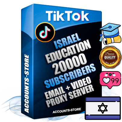 Professional Israeli PREMIUM TikTok accounts of manual registration and farming for the EDUCATION niche with high trust history profile photos and videos — fully themed and optimized for EDUCATION advertising and promotion — 20000 niche-related live active subscribers 2018–2022 registration years Verified Email (included) + Cookie JSON for secure import and login to the account + User Agent + high-quality content filling (profile photo banner and videos). Fully ready for targeted campaigns and ad launches from any country. Perfectly holds ads without bans. Ideal for any earning schemes affiliate promotions and marketing projects. Quality unlimited IPv4 proxy server included. Professional Israeli PREMIUM TikTok accounts of manual registration and farming for the EDUCATION niche with high trust history profile photos and videos — fully themed and optimized for EDUCATION advertising and promotion — 20000 niche-related live active subscribers 2018–2022 registration years Verified Email (included) + Cookie JSON for secure import and login to the account + User Agent + high-quality content filling (profile photo banner and videos). Fully ready for targeted campaigns and ad launches from any country. Perfectly holds ads without bans. Ideal for any earning schemes affiliate promotions and marketing projects. Quality unlimited IPv4 proxy server included.