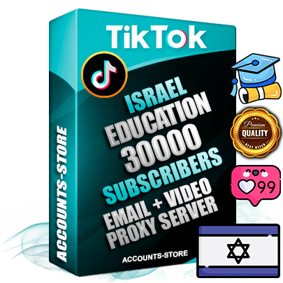 Professional Israeli PREMIUM TikTok accounts of manual registration and farming for the EDUCATION niche with high trust history profile photos and videos — fully themed and optimized for EDUCATION advertising and promotion — 30000 niche-related live active subscribers 2018–2022 registration years Verified Email (included) + Cookie JSON for secure import and login to the account + User Agent + high-quality content filling (profile photo banner and videos). Fully ready for targeted campaigns and ad launches from any country. Perfectly holds ads without bans. Ideal for any earning schemes affiliate promotions and marketing projects. Quality unlimited IPv4 proxy server included. Professional Israeli PREMIUM TikTok accounts of manual registration and farming for the EDUCATION niche with high trust history profile photos and videos — fully themed and optimized for EDUCATION advertising and promotion — 30000 niche-related live active subscribers 2018–2022 registration years Verified Email (included) + Cookie JSON for secure import and login to the account + User Agent + high-quality content filling (profile photo banner and videos). Fully ready for targeted campaigns and ad launches from any country. Perfectly holds ads without bans. Ideal for any earning schemes affiliate promotions and marketing projects. Quality unlimited IPv4 proxy server included.