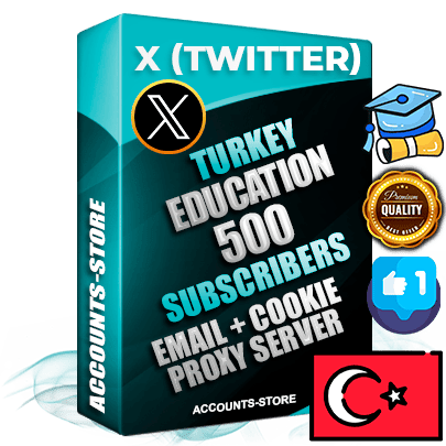 Professional Turkish PREMIUM X (Twitter) accounts of manual registration and farming for the EDUCATION niche with high trust history photos and tweets — fully themed and optimized for EDUCATION advertising and promotion — 500 niche-related live active followers 2009–2014 registration year Verified Email (Included) + Cookie JSON for secure import and login to the account + User Agent + High-quality filling (Photo Header Posts). Fully ready for targeted campaigns and ad launches from any country. Perfectly hold ads without bans. Ideal for any earning schemes affiliate promotions and marketing projects. Quality unlimited IPv4 proxy server included. Professional Turkish PREMIUM X (Twitter) accounts of manual registration and farming for the EDUCATION niche with high trust history photos and tweets — fully themed and optimized for EDUCATION advertising and promotion — 500 niche-related live active followers 2009–2014 registration year Verified Email (Included) + Cookie JSON for secure import and login to the account + User Agent + High-quality filling (Photo Header Posts). Fully ready for targeted campaigns and ad launches from any country. Perfectly hold ads without bans. Ideal for any earning schemes affiliate promotions and marketing projects. Quality unlimited IPv4 proxy server included.