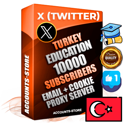 Professional Turkish PREMIUM X (Twitter) accounts of manual registration and farming for the EDUCATION niche with high trust history photos and tweets — fully themed and optimized for EDUCATION advertising and promotion — 10000 niche-related live active followers 2009–2014 registration year Verified Email (Included) + Cookie JSON for secure import and login to the account + User Agent + High-quality filling (Photo Header Posts). Fully ready for targeted campaigns and ad launches from any country. Perfectly hold ads without bans. Ideal for any earning schemes affiliate promotions and marketing projects. Quality unlimited IPv4 proxy server included. Professional Turkish PREMIUM X (Twitter) accounts of manual registration and farming for the EDUCATION niche with high trust history photos and tweets — fully themed and optimized for EDUCATION advertising and promotion — 10000 niche-related live active followers 2009–2014 registration year Verified Email (Included) + Cookie JSON for secure import and login to the account + User Agent + High-quality filling (Photo Header Posts). Fully ready for targeted campaigns and ad launches from any country. Perfectly hold ads without bans. Ideal for any earning schemes affiliate promotions and marketing projects. Quality unlimited IPv4 proxy server included.