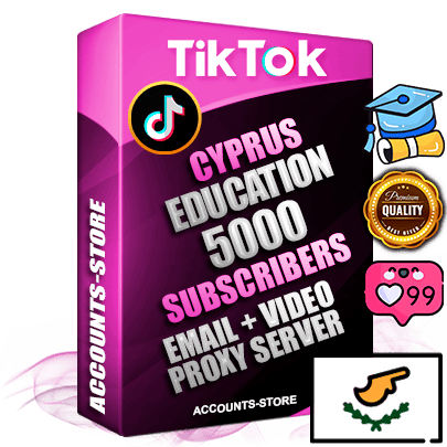 Professional Cyprus PREMIUM TikTok accounts of manual registration and farming for the EDUCATION niche with high trust history profile photos and videos — fully themed and optimized for EDUCATION advertising and promotion — 5000 niche-related live active subscribers 2018–2022 registration years Verified Email (included) + Cookie JSON for secure import and login to the account + User Agent + high-quality content filling (profile photo banner and videos). Fully ready for targeted campaigns and ad launches from any country. Perfectly holds ads without bans. Ideal for any earning schemes affiliate promotions and marketing projects. Quality unlimited IPv4 proxy server included. Professional Cyprus PREMIUM TikTok accounts of manual registration and farming for the EDUCATION niche with high trust history profile photos and videos — fully themed and optimized for EDUCATION advertising and promotion — 5000 niche-related live active subscribers 2018–2022 registration years Verified Email (included) + Cookie JSON for secure import and login to the account + User Agent + high-quality content filling (profile photo banner and videos). Fully ready for targeted campaigns and ad launches from any country. Perfectly holds ads without bans. Ideal for any earning schemes affiliate promotions and marketing projects. Quality unlimited IPv4 proxy server included.