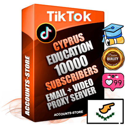 Professional Cyprus PREMIUM TikTok accounts of manual registration and farming for the EDUCATION niche with high trust history profile photos and videos — fully themed and optimized for EDUCATION advertising and promotion — 10000 niche-related live active subscribers 2018–2022 registration years Verified Email (included) + Cookie JSON for secure import and login to the account + User Agent + high-quality content filling (profile photo banner and videos). Fully ready for targeted campaigns and ad launches from any country. Perfectly holds ads without bans. Ideal for any earning schemes affiliate promotions and marketing projects. Quality unlimited IPv4 proxy server included. Professional Cyprus PREMIUM TikTok accounts of manual registration and farming for the EDUCATION niche with high trust history profile photos and videos — fully themed and optimized for EDUCATION advertising and promotion — 10000 niche-related live active subscribers 2018–2022 registration years Verified Email (included) + Cookie JSON for secure import and login to the account + User Agent + high-quality content filling (profile photo banner and videos). Fully ready for targeted campaigns and ad launches from any country. Perfectly holds ads without bans. Ideal for any earning schemes affiliate promotions and marketing projects. Quality unlimited IPv4 proxy server included.