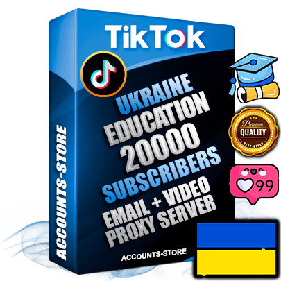 Professional Ukrainian PREMIUM TikTok accounts of manual registration and farming for the EDUCATION niche with high trust history profile photos and videos — fully themed and optimized for EDUCATION advertising and promotion — 20000 niche-related live active subscribers 2018–2022 registration years Verified Email (included) + Cookie JSON for secure import and login to the account + User Agent + high-quality content filling (profile photo banner and videos). Fully ready for targeted campaigns and ad launches from any country. Perfectly holds ads without bans. Ideal for any earning schemes affiliate promotions and marketing projects. Quality unlimited IPv4 proxy server included. Professional Ukrainian PREMIUM TikTok accounts of manual registration and farming for the EDUCATION niche with high trust history profile photos and videos — fully themed and optimized for EDUCATION advertising and promotion — 20000 niche-related live active subscribers 2018–2022 registration years Verified Email (included) + Cookie JSON for secure import and login to the account + User Agent + high-quality content filling (profile photo banner and videos). Fully ready for targeted campaigns and ad launches from any country. Perfectly holds ads without bans. Ideal for any earning schemes affiliate promotions and marketing projects. Quality unlimited IPv4 proxy server included.