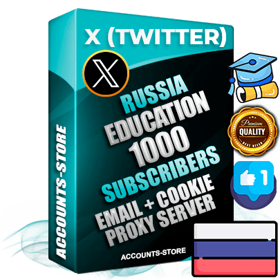 Professional Russian PREMIUM X (Twitter) accounts of manual registration and farming for the EDUCATION niche with high trust history photos and tweets — fully themed and optimized for EDUCATION advertising and promotion — 1000 niche-related live active followers 2009–2014 registration year Verified Email (Included) + Cookie JSON for secure import and login to the account + User Agent + High-quality filling (Photo Header Posts). Fully ready for targeted campaigns and ad launches from any country. Perfectly hold ads without bans. Ideal for any earning schemes affiliate promotions and marketing projects. Quality unlimited IPv4 proxy server included.