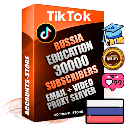 Professional Russian PREMIUM TikTok accounts of manual registration and farming for the EDUCATION niche with high trust history profile photos and videos — fully themed and optimized for EDUCATION advertising and promotion — 30000 niche-related live active subscribers 2018–2022 registration years Verified Email (included) + Cookie JSON for secure import and login to the account + User Agent + high-quality content filling (profile photo banner and videos). Fully ready for targeted campaigns and ad launches from any country. Perfectly holds ads without bans. Ideal for any earning schemes affiliate promotions and marketing projects. Quality unlimited IPv4 proxy server included.
