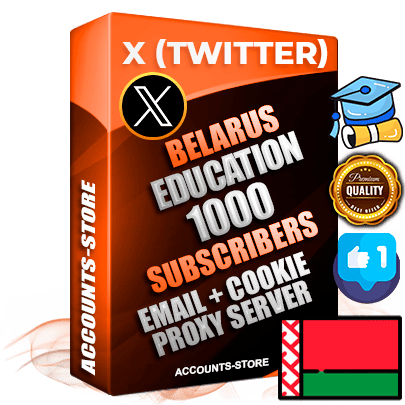 Professional Belarusian PREMIUM X (Twitter) accounts of manual registration and farming for the EDUCATION niche with high trust history photos and tweets — fully themed and optimized for EDUCATION advertising and promotion — 1000 niche-related live active followers 2009–2014 registration year Verified Email (Included) + Cookie JSON for secure import and login to the account + User Agent + High-quality filling (Photo Header Posts). Fully ready for targeted campaigns and ad launches from any country. Perfectly hold ads without bans. Ideal for any earning schemes affiliate promotions and marketing projects. Quality unlimited IPv4 proxy server included.