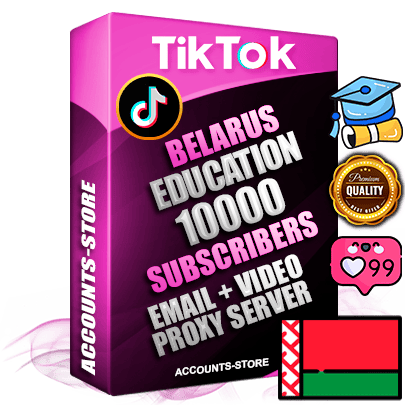 Professional Belarusian PREMIUM TikTok accounts of manual registration and farming for the EDUCATION niche with high trust history profile photos and videos — fully themed and optimized for EDUCATION advertising and promotion — 10000 niche-related live active subscribers 2018–2022 registration years Verified Email (included) + Cookie JSON for secure import and login to the account + User Agent + high-quality content filling (profile photo banner and videos). Fully ready for targeted campaigns and ad launches from any country. Perfectly holds ads without bans. Ideal for any earning schemes affiliate promotions and marketing projects. Quality unlimited IPv4 proxy server included. Professional Belarusian PREMIUM TikTok accounts of manual registration and farming for the EDUCATION niche with high trust history profile photos and videos — fully themed and optimized for EDUCATION advertising and promotion — 10000 niche-related live active subscribers 2018–2022 registration years Verified Email (included) + Cookie JSON for secure import and login to the account + User Agent + high-quality content filling (profile photo banner and videos). Fully ready for targeted campaigns and ad launches from any country. Perfectly holds ads without bans. Ideal for any earning schemes affiliate promotions and marketing projects. Quality unlimited IPv4 proxy server included.