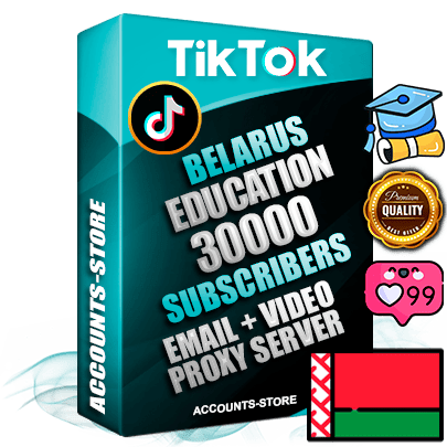 Professional Belarusian PREMIUM TikTok accounts of manual registration and farming for the EDUCATION niche with high trust history profile photos and videos — fully themed and optimized for EDUCATION advertising and promotion — 30000 niche-related live active subscribers 2018–2022 registration years Verified Email (included) + Cookie JSON for secure import and login to the account + User Agent + high-quality content filling (profile photo banner and videos). Fully ready for targeted campaigns and ad launches from any country. Perfectly holds ads without bans. Ideal for any earning schemes affiliate promotions and marketing projects. Quality unlimited IPv4 proxy server included. Professional Belarusian PREMIUM TikTok accounts of manual registration and farming for the EDUCATION niche with high trust history profile photos and videos — fully themed and optimized for EDUCATION advertising and promotion — 30000 niche-related live active subscribers 2018–2022 registration years Verified Email (included) + Cookie JSON for secure import and login to the account + User Agent + high-quality content filling (profile photo banner and videos). Fully ready for targeted campaigns and ad launches from any country. Perfectly holds ads without bans. Ideal for any earning schemes affiliate promotions and marketing projects. Quality unlimited IPv4 proxy server included.