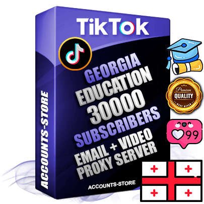 Professional Georgian PREMIUM TikTok accounts of manual registration and farming for the EDUCATION niche with high trust history profile photos and videos — fully themed and optimized for EDUCATION advertising and promotion — 30000 niche-related live active subscribers 2018–2022 registration years Verified Email (included) + Cookie JSON for secure import and login to the account + User Agent + high-quality content filling (profile photo banner and videos). Fully ready for targeted campaigns and ad launches from any country. Perfectly holds ads without bans. Ideal for any earning schemes affiliate promotions and marketing projects. Quality unlimited IPv4 proxy server included.