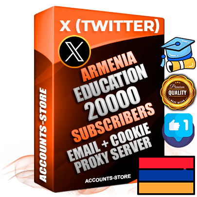 Professional Armenian PREMIUM X (Twitter) accounts of manual registration and farming for the EDUCATION niche with high trust history photos and tweets — fully themed and optimized for EDUCATION advertising and promotion — 20000 niche-related live active followers 2009–2014 registration year Verified Email (Included) + Cookie JSON for secure import and login to the account + User Agent + High-quality filling (Photo Header Posts). Fully ready for targeted campaigns and ad launches from any country. Perfectly hold ads without bans. Ideal for any earning schemes affiliate promotions and marketing projects. Quality unlimited IPv4 proxy server included.