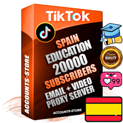 Professional Spanish PREMIUM TikTok accounts of manual registration and farming for the EDUCATION niche with high trust history profile photos and videos — fully themed and optimized for EDUCATION advertising and promotion — 20000 niche-related live active subscribers 2018–2022 registration years Verified Email (included) + Cookie JSON for secure import and login to the account + User Agent + high-quality content filling (profile photo banner and videos). Fully ready for targeted campaigns and ad launches from any country. Perfectly holds ads without bans. Ideal for any earning schemes affiliate promotions and marketing projects. Quality unlimited IPv4 proxy server included. Professional Spanish PREMIUM TikTok accounts of manual registration and farming for the EDUCATION niche with high trust history profile photos and videos — fully themed and optimized for EDUCATION advertising and promotion — 20000 niche-related live active subscribers 2018–2022 registration years Verified Email (included) + Cookie JSON for secure import and login to the account + User Agent + high-quality content filling (profile photo banner and videos). Fully ready for targeted campaigns and ad launches from any country. Perfectly holds ads without bans. Ideal for any earning schemes affiliate promotions and marketing projects. Quality unlimited IPv4 proxy server included.