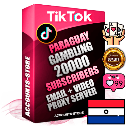 Professional Paraguayan PREMIUM TikTok accounts of manual registration and farming for the GAMBLING niche with high trust history profile photos and videos — fully themed and optimized for GAMBLING advertising and promotion — 20000 niche-related live active subscribers 2018–2022 registration years Verified Email (included) + Cookie JSON for secure import and login to the account + User Agent + high-quality content filling (profile photo banner and videos). Fully ready for targeted campaigns and ad launches from any country. Perfectly holds ads without bans. Ideal for any earning schemes affiliate promotions and marketing projects. Quality unlimited IPv4 proxy server included.