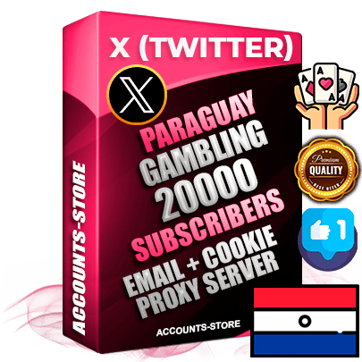 Professional Paraguayan PREMIUM X (Twitter) accounts of manual registration and farming for the GAMBLING niche with high trust history photos and tweets — fully themed and optimized for GAMBLING advertising and promotion — 20000 niche-related live active followers 2009–2014 registration year Verified Email (Included) + Cookie JSON for secure import and login to the account + User Agent + High-quality filling (Photo Header Posts). Fully ready for targeted campaigns and ad launches from any country. Perfectly hold ads without bans. Ideal for any earning schemes affiliate promotions and marketing projects. Quality unlimited IPv4 proxy server included. Professional Paraguayan PREMIUM X (Twitter) accounts of manual registration and farming for the GAMBLING niche with high trust history photos and tweets — fully themed and optimized for GAMBLING advertising and promotion — 20000 niche-related live active followers 2009–2014 registration year Verified Email (Included) + Cookie JSON for secure import and login to the account + User Agent + High-quality filling (Photo Header Posts). Fully ready for targeted campaigns and ad launches from any country. Perfectly hold ads without bans. Ideal for any earning schemes affiliate promotions and marketing projects. Quality unlimited IPv4 proxy server included.