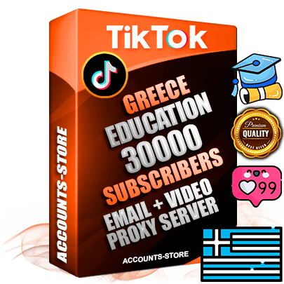 Professional Greek PREMIUM TikTok accounts of manual registration and farming for the EDUCATION niche with high trust history profile photos and videos — fully themed and optimized for EDUCATION advertising and promotion — 30000 niche-related live active subscribers 2018–2022 registration years Verified Email (included) + Cookie JSON for secure import and login to the account + User Agent + high-quality content filling (profile photo banner and videos). Fully ready for targeted campaigns and ad launches from any country. Perfectly holds ads without bans. Ideal for any earning schemes affiliate promotions and marketing projects. Quality unlimited IPv4 proxy server included.