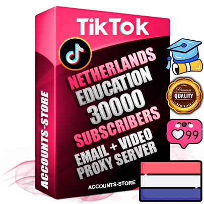Professional Dutch PREMIUM TikTok accounts of manual registration and farming for the EDUCATION niche with high trust history profile photos and videos — fully themed and optimized for EDUCATION advertising and promotion — 30000 niche-related live active subscribers 2018–2022 registration years Verified Email (included) + Cookie JSON for secure import and login to the account + User Agent + high-quality content filling (profile photo banner and videos). Fully ready for targeted campaigns and ad launches from any country. Perfectly holds ads without bans. Ideal for any earning schemes affiliate promotions and marketing projects. Quality unlimited IPv4 proxy server included. Professional Dutch PREMIUM TikTok accounts of manual registration and farming for the EDUCATION niche with high trust history profile photos and videos — fully themed and optimized for EDUCATION advertising and promotion — 30000 niche-related live active subscribers 2018–2022 registration years Verified Email (included) + Cookie JSON for secure import and login to the account + User Agent + high-quality content filling (profile photo banner and videos). Fully ready for targeted campaigns and ad launches from any country. Perfectly holds ads without bans. Ideal for any earning schemes affiliate promotions and marketing projects. Quality unlimited IPv4 proxy server included.