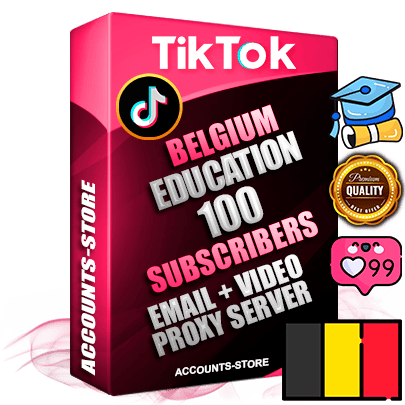 Professional Belgian PREMIUM TikTok accounts of manual registration and farming for the EDUCATION niche with high trust history profile photos and videos — fully themed and optimized for EDUCATION advertising and promotion — 100 niche-related live active subscribers 2018–2022 registration years Verified Email (included) + Cookie JSON for secure import and login to the account + User Agent + high-quality content filling (profile photo banner and videos). Fully ready for targeted campaigns and ad launches from any country. Perfectly holds ads without bans. Ideal for any earning schemes affiliate promotions and marketing projects. Quality unlimited IPv4 proxy server included.