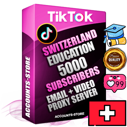 Professional Swiss PREMIUM TikTok accounts of manual registration and farming for the EDUCATION niche with high trust history profile photos and videos — fully themed and optimized for EDUCATION advertising and promotion — 5000 niche-related live active subscribers 2018–2022 registration years Verified Email (included) + Cookie JSON for secure import and login to the account + User Agent + high-quality content filling (profile photo banner and videos). Fully ready for targeted campaigns and ad launches from any country. Perfectly holds ads without bans. Ideal for any earning schemes affiliate promotions and marketing projects. Quality unlimited IPv4 proxy server included. Professional Swiss PREMIUM TikTok accounts of manual registration and farming for the EDUCATION niche with high trust history profile photos and videos — fully themed and optimized for EDUCATION advertising and promotion — 5000 niche-related live active subscribers 2018–2022 registration years Verified Email (included) + Cookie JSON for secure import and login to the account + User Agent + high-quality content filling (profile photo banner and videos). Fully ready for targeted campaigns and ad launches from any country. Perfectly holds ads without bans. Ideal for any earning schemes affiliate promotions and marketing projects. Quality unlimited IPv4 proxy server included.