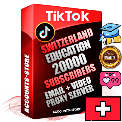 Professional Swiss PREMIUM TikTok accounts of manual registration and farming for the EDUCATION niche with high trust history profile photos and videos — fully themed and optimized for EDUCATION advertising and promotion — 20000 niche-related live active subscribers 2018–2022 registration years Verified Email (included) + Cookie JSON for secure import and login to the account + User Agent + high-quality content filling (profile photo banner and videos). Fully ready for targeted campaigns and ad launches from any country. Perfectly holds ads without bans. Ideal for any earning schemes affiliate promotions and marketing projects. Quality unlimited IPv4 proxy server included. Professional Swiss PREMIUM TikTok accounts of manual registration and farming for the EDUCATION niche with high trust history profile photos and videos — fully themed and optimized for EDUCATION advertising and promotion — 20000 niche-related live active subscribers 2018–2022 registration years Verified Email (included) + Cookie JSON for secure import and login to the account + User Agent + high-quality content filling (profile photo banner and videos). Fully ready for targeted campaigns and ad launches from any country. Perfectly holds ads without bans. Ideal for any earning schemes affiliate promotions and marketing projects. Quality unlimited IPv4 proxy server included.