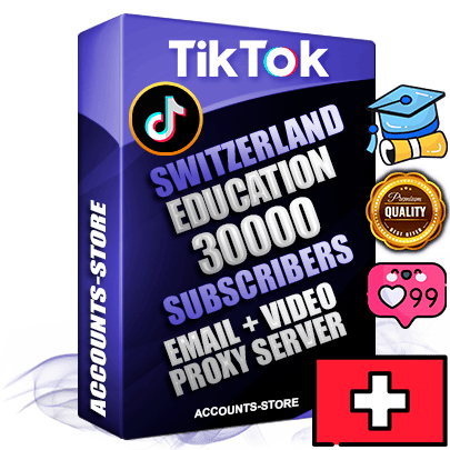 Professional Swiss PREMIUM TikTok accounts of manual registration and farming for the EDUCATION niche with high trust history profile photos and videos — fully themed and optimized for EDUCATION advertising and promotion — 30000 niche-related live active subscribers 2018–2022 registration years Verified Email (included) + Cookie JSON for secure import and login to the account + User Agent + high-quality content filling (profile photo banner and videos). Fully ready for targeted campaigns and ad launches from any country. Perfectly holds ads without bans. Ideal for any earning schemes affiliate promotions and marketing projects. Quality unlimited IPv4 proxy server included. Professional Swiss PREMIUM TikTok accounts of manual registration and farming for the EDUCATION niche with high trust history profile photos and videos — fully themed and optimized for EDUCATION advertising and promotion — 30000 niche-related live active subscribers 2018–2022 registration years Verified Email (included) + Cookie JSON for secure import and login to the account + User Agent + high-quality content filling (profile photo banner and videos). Fully ready for targeted campaigns and ad launches from any country. Perfectly holds ads without bans. Ideal for any earning schemes affiliate promotions and marketing projects. Quality unlimited IPv4 proxy server included.