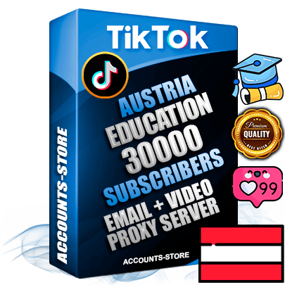 Professional Austrian PREMIUM TikTok accounts of manual registration and farming for the EDUCATION niche with high trust history profile photos and videos — fully themed and optimized for EDUCATION advertising and promotion — 30000 niche-related live active subscribers 2018–2022 registration years Verified Email (included) + Cookie JSON for secure import and login to the account + User Agent + high-quality content filling (profile photo banner and videos). Fully ready for targeted campaigns and ad launches from any country. Perfectly holds ads without bans. Ideal for any earning schemes affiliate promotions and marketing projects. Quality unlimited IPv4 proxy server included. Professional Austrian PREMIUM TikTok accounts of manual registration and farming for the EDUCATION niche with high trust history profile photos and videos — fully themed and optimized for EDUCATION advertising and promotion — 30000 niche-related live active subscribers 2018–2022 registration years Verified Email (included) + Cookie JSON for secure import and login to the account + User Agent + high-quality content filling (profile photo banner and videos). Fully ready for targeted campaigns and ad launches from any country. Perfectly holds ads without bans. Ideal for any earning schemes affiliate promotions and marketing projects. Quality unlimited IPv4 proxy server included.