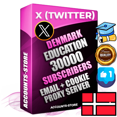 Professional Danish PREMIUM X (Twitter) accounts of manual registration and farming for the EDUCATION niche with high trust history photos and tweets — fully themed and optimized for EDUCATION advertising and promotion — 30000 niche-related live active followers 2009–2014 registration year Verified Email (Included) + Cookie JSON for secure import and login to the account + User Agent + High-quality filling (Photo Header Posts). Fully ready for targeted campaigns and ad launches from any country. Perfectly hold ads without bans. Ideal for any earning schemes affiliate promotions and marketing projects. Quality unlimited IPv4 proxy server included. Professional Danish PREMIUM X (Twitter) accounts of manual registration and farming for the EDUCATION niche with high trust history photos and tweets — fully themed and optimized for EDUCATION advertising and promotion — 30000 niche-related live active followers 2009–2014 registration year Verified Email (Included) + Cookie JSON for secure import and login to the account + User Agent + High-quality filling (Photo Header Posts). Fully ready for targeted campaigns and ad launches from any country. Perfectly hold ads without bans. Ideal for any earning schemes affiliate promotions and marketing projects. Quality unlimited IPv4 proxy server included.