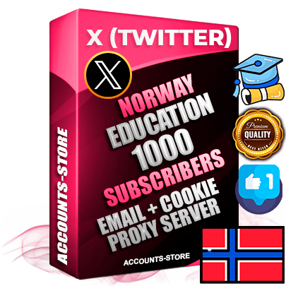 Professional Norwegian PREMIUM X (Twitter) accounts of manual registration and farming for the EDUCATION niche with high trust history photos and tweets — fully themed and optimized for EDUCATION advertising and promotion — 1000 niche-related live active followers 2009–2014 registration year Verified Email (Included) + Cookie JSON for secure import and login to the account + User Agent + High-quality filling (Photo Header Posts). Fully ready for targeted campaigns and ad launches from any country. Perfectly hold ads without bans. Ideal for any earning schemes affiliate promotions and marketing projects. Quality unlimited IPv4 proxy server included. Professional Norwegian PREMIUM X (Twitter) accounts of manual registration and farming for the EDUCATION niche with high trust history photos and tweets — fully themed and optimized for EDUCATION advertising and promotion — 1000 niche-related live active followers 2009–2014 registration year Verified Email (Included) + Cookie JSON for secure import and login to the account + User Agent + High-quality filling (Photo Header Posts). Fully ready for targeted campaigns and ad launches from any country. Perfectly hold ads without bans. Ideal for any earning schemes affiliate promotions and marketing projects. Quality unlimited IPv4 proxy server included.