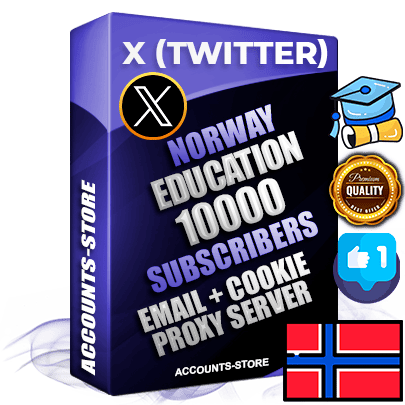 Professional Norwegian PREMIUM X (Twitter) accounts of manual registration and farming for the EDUCATION niche with high trust history photos and tweets — fully themed and optimized for EDUCATION advertising and promotion — 10000 niche-related live active followers 2009–2014 registration year Verified Email (Included) + Cookie JSON for secure import and login to the account + User Agent + High-quality filling (Photo Header Posts). Fully ready for targeted campaigns and ad launches from any country. Perfectly hold ads without bans. Ideal for any earning schemes affiliate promotions and marketing projects. Quality unlimited IPv4 proxy server included. Professional Norwegian PREMIUM X (Twitter) accounts of manual registration and farming for the EDUCATION niche with high trust history photos and tweets — fully themed and optimized for EDUCATION advertising and promotion — 10000 niche-related live active followers 2009–2014 registration year Verified Email (Included) + Cookie JSON for secure import and login to the account + User Agent + High-quality filling (Photo Header Posts). Fully ready for targeted campaigns and ad launches from any country. Perfectly hold ads without bans. Ideal for any earning schemes affiliate promotions and marketing projects. Quality unlimited IPv4 proxy server included.