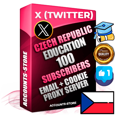 Professional Czech PREMIUM X (Twitter) accounts of manual registration and farming for the EDUCATION niche with high trust history photos and tweets — fully themed and optimized for EDUCATION advertising and promotion — 100 niche-related live active followers 2009–2014 registration year Verified Email (Included) + Cookie JSON for secure import and login to the account + User Agent + High-quality filling (Photo Header Posts). Fully ready for targeted campaigns and ad launches from any country. Perfectly hold ads without bans. Ideal for any earning schemes affiliate promotions and marketing projects. Quality unlimited IPv4 proxy server included. Professional Czech PREMIUM X (Twitter) accounts of manual registration and farming for the EDUCATION niche with high trust history photos and tweets — fully themed and optimized for EDUCATION advertising and promotion — 100 niche-related live active followers 2009–2014 registration year Verified Email (Included) + Cookie JSON for secure import and login to the account + User Agent + High-quality filling (Photo Header Posts). Fully ready for targeted campaigns and ad launches from any country. Perfectly hold ads without bans. Ideal for any earning schemes affiliate promotions and marketing projects. Quality unlimited IPv4 proxy server included.