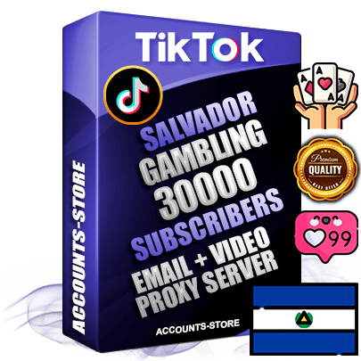 Professional Salvadoran PREMIUM TikTok accounts of manual registration and farming for the GAMBLING niche with high trust history profile photos and videos — fully themed and optimized for GAMBLING advertising and promotion — 30000 niche-related live active subscribers 2018–2022 registration years Verified Email (included) + Cookie JSON for secure import and login to the account + User Agent + high-quality content filling (profile photo banner and videos). Fully ready for targeted campaigns and ad launches from any country. Perfectly holds ads without bans. Ideal for any earning schemes affiliate promotions and marketing projects. Quality unlimited IPv4 proxy server included.