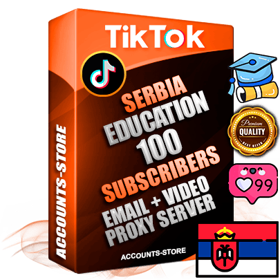 Professional Serbian PREMIUM TikTok accounts of manual registration and farming for the EDUCATION niche with high trust history profile photos and videos — fully themed and optimized for EDUCATION advertising and promotion — 100 niche-related live active subscribers 2018–2022 registration years Verified Email (included) + Cookie JSON for secure import and login to the account + User Agent + high-quality content filling (profile photo banner and videos). Fully ready for targeted campaigns and ad launches from any country. Perfectly holds ads without bans. Ideal for any earning schemes affiliate promotions and marketing projects. Quality unlimited IPv4 proxy server included. Professional Serbian PREMIUM TikTok accounts of manual registration and farming for the EDUCATION niche with high trust history profile photos and videos — fully themed and optimized for EDUCATION advertising and promotion — 100 niche-related live active subscribers 2018–2022 registration years Verified Email (included) + Cookie JSON for secure import and login to the account + User Agent + high-quality content filling (profile photo banner and videos). Fully ready for targeted campaigns and ad launches from any country. Perfectly holds ads without bans. Ideal for any earning schemes affiliate promotions and marketing projects. Quality unlimited IPv4 proxy server included.