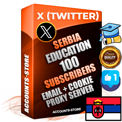 Professional Serbian PREMIUM X (Twitter) accounts of manual registration and farming for the EDUCATION niche with high trust history photos and tweets — fully themed and optimized for EDUCATION advertising and promotion — 100 niche-related live active followers 2009–2014 registration year Verified Email (Included) + Cookie JSON for secure import and login to the account + User Agent + High-quality filling (Photo Header Posts). Fully ready for targeted campaigns and ad launches from any country. Perfectly hold ads without bans. Ideal for any earning schemes affiliate promotions and marketing projects. Quality unlimited IPv4 proxy server included. Professional Serbian PREMIUM X (Twitter) accounts of manual registration and farming for the EDUCATION niche with high trust history photos and tweets — fully themed and optimized for EDUCATION advertising and promotion — 100 niche-related live active followers 2009–2014 registration year Verified Email (Included) + Cookie JSON for secure import and login to the account + User Agent + High-quality filling (Photo Header Posts). Fully ready for targeted campaigns and ad launches from any country. Perfectly hold ads without bans. Ideal for any earning schemes affiliate promotions and marketing projects. Quality unlimited IPv4 proxy server included.