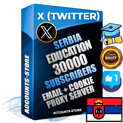 Professional Serbian PREMIUM X (Twitter) accounts of manual registration and farming for the EDUCATION niche with high trust history photos and tweets — fully themed and optimized for EDUCATION advertising and promotion — 30000 niche-related live active followers 2009–2014 registration year Verified Email (Included) + Cookie JSON for secure import and login to the account + User Agent + High-quality filling (Photo Header Posts). Fully ready for targeted campaigns and ad launches from any country. Perfectly hold ads without bans. Ideal for any earning schemes affiliate promotions and marketing projects. Quality unlimited IPv4 proxy server included. Professional Serbian PREMIUM X (Twitter) accounts of manual registration and farming for the EDUCATION niche with high trust history photos and tweets — fully themed and optimized for EDUCATION advertising and promotion — 30000 niche-related live active followers 2009–2014 registration year Verified Email (Included) + Cookie JSON for secure import and login to the account + User Agent + High-quality filling (Photo Header Posts). Fully ready for targeted campaigns and ad launches from any country. Perfectly hold ads without bans. Ideal for any earning schemes affiliate promotions and marketing projects. Quality unlimited IPv4 proxy server included.