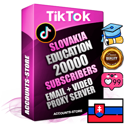 Professional Slovak PREMIUM TikTok accounts of manual registration and farming for the EDUCATION niche with high trust history profile photos and videos — fully themed and optimized for EDUCATION advertising and promotion — 20000 niche-related live active subscribers 2018–2022 registration years Verified Email (included) + Cookie JSON for secure import and login to the account + User Agent + high-quality content filling (profile photo banner and videos). Fully ready for targeted campaigns and ad launches from any country. Perfectly holds ads without bans. Ideal for any earning schemes affiliate promotions and marketing projects. Quality unlimited IPv4 proxy server included. Professional Slovak PREMIUM TikTok accounts of manual registration and farming for the EDUCATION niche with high trust history profile photos and videos — fully themed and optimized for EDUCATION advertising and promotion — 20000 niche-related live active subscribers 2018–2022 registration years Verified Email (included) + Cookie JSON for secure import and login to the account + User Agent + high-quality content filling (profile photo banner and videos). Fully ready for targeted campaigns and ad launches from any country. Perfectly holds ads without bans. Ideal for any earning schemes affiliate promotions and marketing projects. Quality unlimited IPv4 proxy server included.