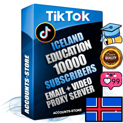 Professional Icelandic PREMIUM TikTok accounts of manual registration and farming for the EDUCATION niche with high trust history profile photos and videos — fully themed and optimized for EDUCATION advertising and promotion — 10000 niche-related live active subscribers 2018–2022 registration years Verified Email (included) + Cookie JSON for secure import and login to the account + User Agent + high-quality content filling (profile photo banner and videos). Fully ready for targeted campaigns and ad launches from any country. Perfectly holds ads without bans. Ideal for any earning schemes affiliate promotions and marketing projects. Quality unlimited IPv4 proxy server included. Professional Icelandic PREMIUM TikTok accounts of manual registration and farming for the EDUCATION niche with high trust history profile photos and videos — fully themed and optimized for EDUCATION advertising and promotion — 10000 niche-related live active subscribers 2018–2022 registration years Verified Email (included) + Cookie JSON for secure import and login to the account + User Agent + high-quality content filling (profile photo banner and videos). Fully ready for targeted campaigns and ad launches from any country. Perfectly holds ads without bans. Ideal for any earning schemes affiliate promotions and marketing projects. Quality unlimited IPv4 proxy server included.