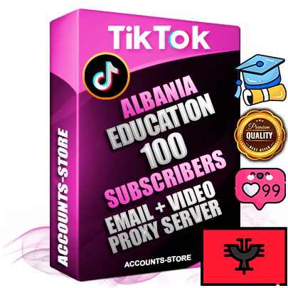 Professional Albanian PREMIUM TikTok accounts of manual registration and farming for the EDUCATION niche with high trust history profile photos and videos — fully themed and optimized for EDUCATION advertising and promotion — 100 niche-related live active subscribers 2018–2022 registration years Verified Email (included) + Cookie JSON for secure import and login to the account + User Agent + high-quality content filling (profile photo banner and videos). Fully ready for targeted campaigns and ad launches from any country. Perfectly holds ads without bans. Ideal for any earning schemes affiliate promotions and marketing projects. Quality unlimited IPv4 proxy server included.