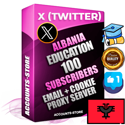 Professional Albanian PREMIUM X (Twitter) accounts of manual registration and farming for the EDUCATION niche with high trust history photos and tweets — fully themed and optimized for EDUCATION advertising and promotion — 100 niche-related live active followers 2009–2014 registration year Verified Email (Included) + Cookie JSON for secure import and login to the account + User Agent + High-quality filling (Photo Header Posts). Fully ready for targeted campaigns and ad launches from any country. Perfectly hold ads without bans. Ideal for any earning schemes affiliate promotions and marketing projects. Quality unlimited IPv4 proxy server included.