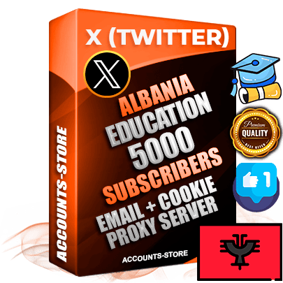 Professional Albanian PREMIUM X (Twitter) accounts of manual registration and farming for the EDUCATION niche with high trust history photos and tweets — fully themed and optimized for EDUCATION advertising and promotion — 5000 niche-related live active followers 2009–2014 registration year Verified Email (Included) + Cookie JSON for secure import and login to the account + User Agent + High-quality filling (Photo Header Posts). Fully ready for targeted campaigns and ad launches from any country. Perfectly hold ads without bans. Ideal for any earning schemes affiliate promotions and marketing projects. Quality unlimited IPv4 proxy server included. Professional Albanian PREMIUM X (Twitter) accounts of manual registration and farming for the EDUCATION niche with high trust history photos and tweets — fully themed and optimized for EDUCATION advertising and promotion — 5000 niche-related live active followers 2009–2014 registration year Verified Email (Included) + Cookie JSON for secure import and login to the account + User Agent + High-quality filling (Photo Header Posts). Fully ready for targeted campaigns and ad launches from any country. Perfectly hold ads without bans. Ideal for any earning schemes affiliate promotions and marketing projects. Quality unlimited IPv4 proxy server included.