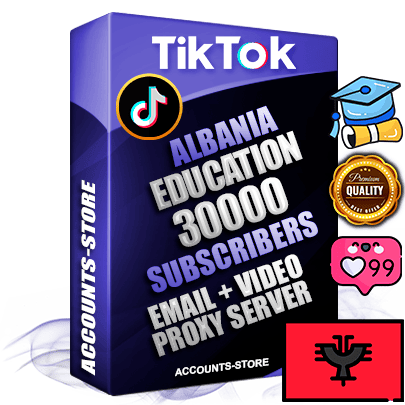 Professional Albanian PREMIUM TikTok accounts of manual registration and farming for the EDUCATION niche with high trust history profile photos and videos — fully themed and optimized for EDUCATION advertising and promotion — 30000 niche-related live active subscribers 2018–2022 registration years Verified Email (included) + Cookie JSON for secure import and login to the account + User Agent + high-quality content filling (profile photo banner and videos). Fully ready for targeted campaigns and ad launches from any country. Perfectly holds ads without bans. Ideal for any earning schemes affiliate promotions and marketing projects. Quality unlimited IPv4 proxy server included. Professional Albanian PREMIUM TikTok accounts of manual registration and farming for the EDUCATION niche with high trust history profile photos and videos — fully themed and optimized for EDUCATION advertising and promotion — 30000 niche-related live active subscribers 2018–2022 registration years Verified Email (included) + Cookie JSON for secure import and login to the account + User Agent + high-quality content filling (profile photo banner and videos). Fully ready for targeted campaigns and ad launches from any country. Perfectly holds ads without bans. Ideal for any earning schemes affiliate promotions and marketing projects. Quality unlimited IPv4 proxy server included.