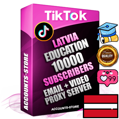 Professional Latvian PREMIUM TikTok accounts of manual registration and farming for the EDUCATION niche with high trust history profile photos and videos — fully themed and optimized for EDUCATION advertising and promotion — 10000 niche-related live active subscribers 2018–2022 registration years Verified Email (included) + Cookie JSON for secure import and login to the account + User Agent + high-quality content filling (profile photo banner and videos). Fully ready for targeted campaigns and ad launches from any country. Perfectly holds ads without bans. Ideal for any earning schemes affiliate promotions and marketing projects. Quality unlimited IPv4 proxy server included.