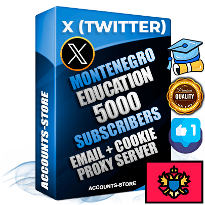 Professional Montenegrin PREMIUM X (Twitter) accounts of manual registration and farming for the EDUCATION niche with high trust history photos and tweets — fully themed and optimized for EDUCATION advertising and promotion — 5000 niche-related live active followers 2009–2014 registration year Verified Email (Included) + Cookie JSON for secure import and login to the account + User Agent + High-quality filling (Photo Header Posts). Fully ready for targeted campaigns and ad launches from any country. Perfectly hold ads without bans. Ideal for any earning schemes affiliate promotions and marketing projects. Quality unlimited IPv4 proxy server included. Professional Montenegrin PREMIUM X (Twitter) accounts of manual registration and farming for the EDUCATION niche with high trust history photos and tweets — fully themed and optimized for EDUCATION advertising and promotion — 5000 niche-related live active followers 2009–2014 registration year Verified Email (Included) + Cookie JSON for secure import and login to the account + User Agent + High-quality filling (Photo Header Posts). Fully ready for targeted campaigns and ad launches from any country. Perfectly hold ads without bans. Ideal for any earning schemes affiliate promotions and marketing projects. Quality unlimited IPv4 proxy server included.