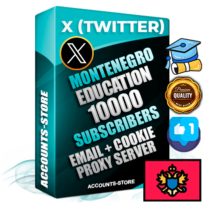 Professional Montenegrin PREMIUM X (Twitter) accounts of manual registration and farming for the EDUCATION niche with high trust history photos and tweets — fully themed and optimized for EDUCATION advertising and promotion — 10000 niche-related live active followers 2009–2014 registration year Verified Email (Included) + Cookie JSON for secure import and login to the account + User Agent + High-quality filling (Photo Header Posts). Fully ready for targeted campaigns and ad launches from any country. Perfectly hold ads without bans. Ideal for any earning schemes affiliate promotions and marketing projects. Quality unlimited IPv4 proxy server included. Professional Montenegrin PREMIUM X (Twitter) accounts of manual registration and farming for the EDUCATION niche with high trust history photos and tweets — fully themed and optimized for EDUCATION advertising and promotion — 10000 niche-related live active followers 2009–2014 registration year Verified Email (Included) + Cookie JSON for secure import and login to the account + User Agent + High-quality filling (Photo Header Posts). Fully ready for targeted campaigns and ad launches from any country. Perfectly hold ads without bans. Ideal for any earning schemes affiliate promotions and marketing projects. Quality unlimited IPv4 proxy server included.